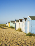 Old Beach Huts, Southwold, Suffolk, England, United Kingdom Photographic Print by Amanda Hall
