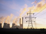 Ferrybridge Power Station, North Yorkshire, England, United Kingdom Photographic Print by Roy Rainford