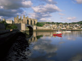 Conwy Castle, Unesco World Heritage Site, Gwynedd, Wales, United Kingdom Photographic Print by Roy Rainford