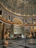 Interior of the Pantheon, Rome, Lazio, Italy Photographic Print by Roy Rainford
