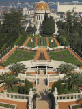 Bahai Shrine and Gardens, Haifa, Israel, Middle East Photographic Print by Eitan Simanor