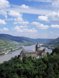 Stahleck Castle, Bacharach, Rhineland, Germany Photographic Print by Roy Rainford