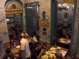 La Bodeguita Del Medio Restaurant, with Signed Walls and People Eating, Habana Vieja, Cuba Photographic Print by Eitan Simanor