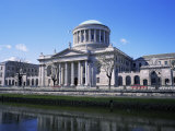 Four Courts, Dublin, County Dublin, Eire (Republic of Ireland) Photographic Print by Roy Rainford