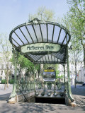 Abbesses Metro Station, Paris, France Photographic Print by Roy Rainford