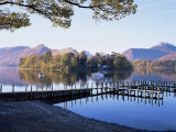 Derwent Water from Keswick, Lake District, Cumbria, England, United Kingdom Photographic Print by Roy Rainford