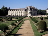 Chateau of Chenonceau and Garden, Touraine, Loire Valley, Centre, France Photographic Print by Roy Rainford