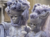 People in Carnival Costume, Venice, Veneto, Italy Fotografie-Druck von Roy Rainford