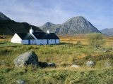 Croft in Glencoe Area, Highland Region, Scotland, United Kingdom Photographic Print by Roy Rainford