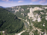 Ardeche Gorges, Languedoc Roussillon, France Photographic Print by John Miller