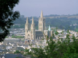 Truro Cathedral and City, Cornwall, England, United Kingdom Photographic Print by John Miller
