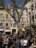 Restaurant, Aix-En-Provence, Bouches Du Rhone, Provence, France Photographic Print by Roy Rainford
