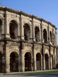 Roman Arena, Nimes, Languedoc-Roussillon, France Photographic Print by Roy Rainford