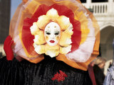 Carnival Costume, Venice, Veneto, Italy Photographic Print by Roy Rainford
