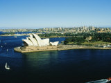Sydney Opera House and Harbour, Sydney, New South Wales, Australia Photographic Print by Fraser Hall