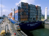 Bruno Morandi - Gatun Locks, Panama Canal, Panama, Central America Fotografická reprodukce Bruno Morandi - Gatun Locks, Panama Canal, Panama, Central America Fotografická reprodukce
