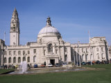 City Hall, Cardiff, Wales, United Kingdom Photographic Print by David Hunter