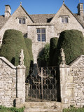 Cotswold House, Topiary and Gate, Ablington, Gloucestershire, the Cotswolds, England Photographic Print by David Hunter