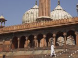 Jama Masjid (Friday Mosque), Old Delhi, Delhi, India Photographic Print by Eitan Simanor