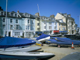 Seafront from Yacht Park, Aberdovey, Gwynedd, Wales, United Kingdom Photographic Print by David Hunter