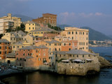 Boccadasse Quarter, Genes, Genova (Genoa), Liguria, Italy Photographic Print by Bruno Morandi