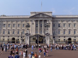 Panoramic View of Buckingham Palace, London, England, United Kingdom Photographic Print by Raj Kamal