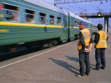 Trans-Siberian Express, Siberia, Russia Photographic Print by Bruno Morandi Trans-Siberian Express, Siberia, Russia Photographic Print by Bruno Morandi