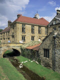 Town Hall from Stream, Helmsley, North Yorkshire, Yorkshire, England, United Kingdom Photographic Print by David Hunter