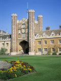 Great Court and Great Gate, Trinity College, Cambridge, Cambridgeshire, England Photographic Print by David Hunter