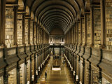 Interior of the Library, Trinity College, Dublin, Eire (Republic of Ireland) Photographic Print by Michael Short