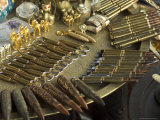 Used Bullet Shells Made into Tourist Souvenir Pens, Bascarsija Market, Turkish Quarter, Bosnia Photographic Print by Graham Lawrence