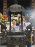 Dihua Street, Xiahai City God Temple, Taipei City, Taiwan Photographic Print by Christian Kober