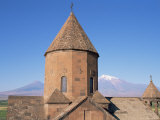 Khorvirap Monastery, Mount Ararat Region, Armenia, Central Asia Photographic Print by Bruno Morandi