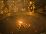 Incense Burner, Longshan Temple, Taipei City, Taiwan Photographic Print by Christian Kober