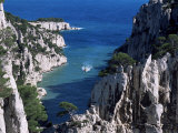 Cassis, Calanque d'En Vau, Bouches-Du-Rhone, Provence, France, Mediterranean Photographie par Bruno Morandi