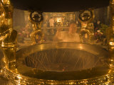 Incense Burner, Longshan Temple, Taipei City, Taiwan Photographic Print by Christian Kober