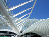 Oriente Train Station, Parque Des Nacoes, Lisbon, Portugal Lámina fotográfica por Marco Simoni