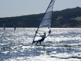 Windsurfer, Bolonia, Costa De La Luz, Andalucia (Andalusia), Spain Photographic Print by Marco Simoni