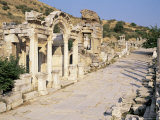 Temple of Hadrian, Ephesus, Egee Region, Anatolia, Turkey Photographic Print by Bruno Morandi