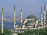 The Blue Mosque (Sultan Ahmet Mosque), Istanbul, Marmara Province, Turkey Photographic Print by Bruno Morandi