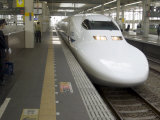 Shinkansen Bullet Train, Tokyo, Japan Photographic Print by Christian Kober