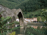 Pont Du Diable (Devil's Bridge), Borgo a Mozzano, Lucca, Tuscany, Italy Photographic Print by Bruno Morandi Pont Du Diable (Devil's Bridge), Borgo a Mozzano, Lucca, Tuscany, Italy Photographic Print by Bruno Morandi