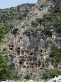 Rock Carved Lycian Tombs, Myra, Anatolia, Turkey, Eurasia Photographic Print by Marco Simoni