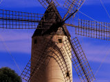 Typical Windmill, Majorca, Balearic Islands, Spain Photographic Print by Marco Simoni