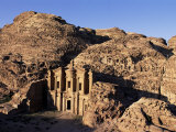 El Deir (Ed-Deir) (The Monastery), Petra, Unesco World Heritage Site, Jordan, Middle East Photographic Print by Bruno Morandi
