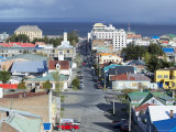 Aerial View of Punta Arenas, Patagonia, Chile, South America Photographic Print by Marco Simoni