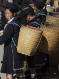 Sapa Morning Market, Sapa, Northern Vietnam, Southeast Asia Photographic Print by Christian Kober