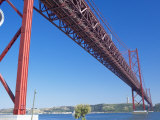 25th April Bridge Over the Tagus River, Lisbon, Portugal Photographic Print by Marco Simoni