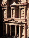 The Treasury (El Khazneh), Petra, Unesco World Heritage Site, Jordan, Middle East Photographic Print by Bruno Morandi