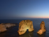 Pigeon Rocks (Rawcheh Rocks), Beirut, Lebanon, Middle East Photographic Print by Christian Kober